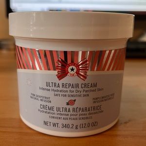 Brand new unused First Aid Beauty ultra repair cream 12 oz pink grapefruit